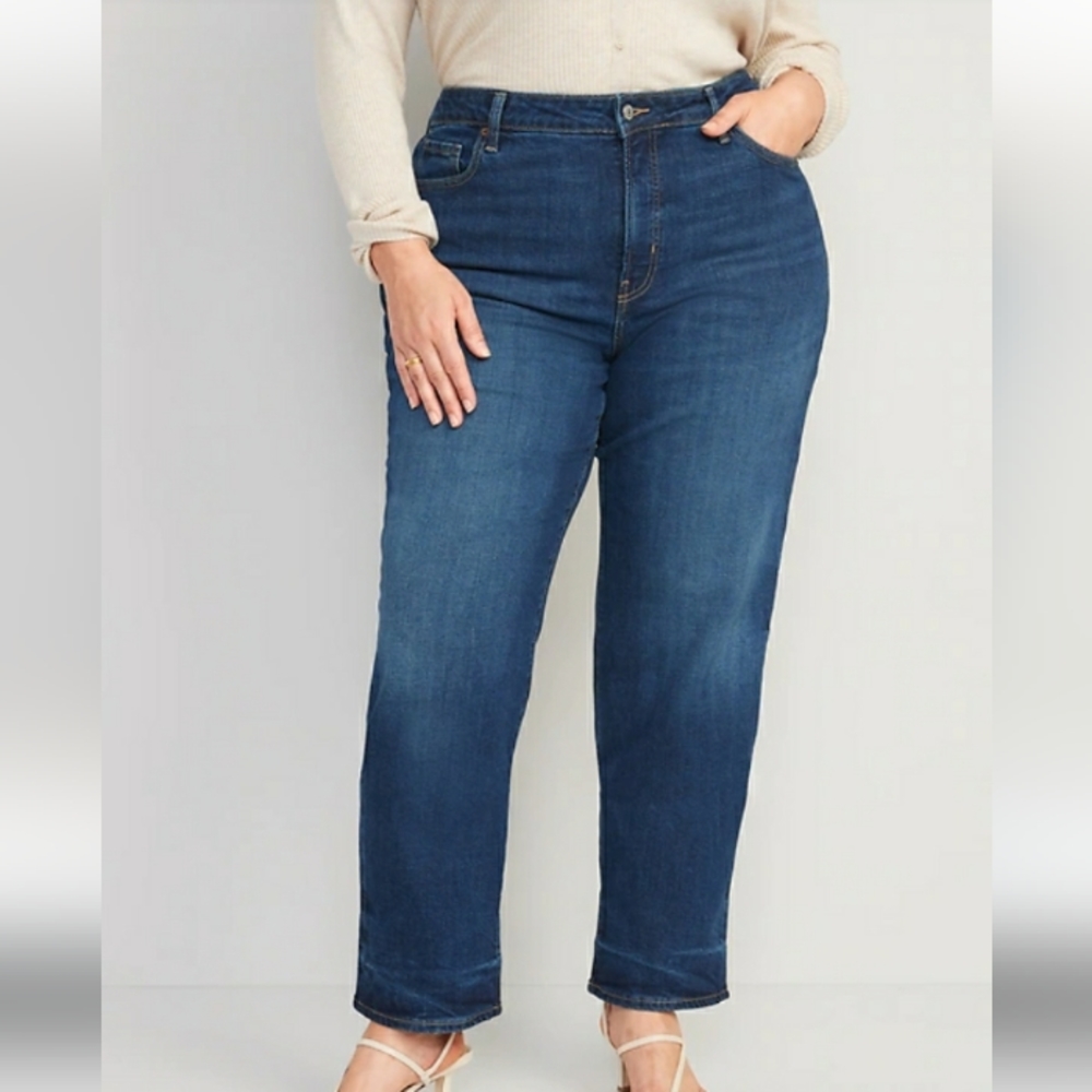 NWT Old Navy High-Rise OG Loose Jeans for Women Size 16 Tall